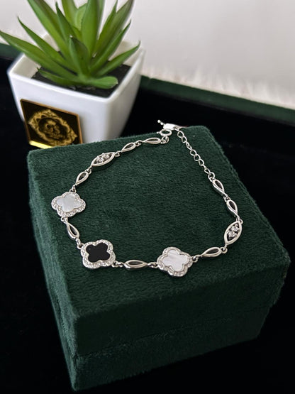 REAL SILVER VC CHAIN STYLE WOMEN BRACELET WB0062