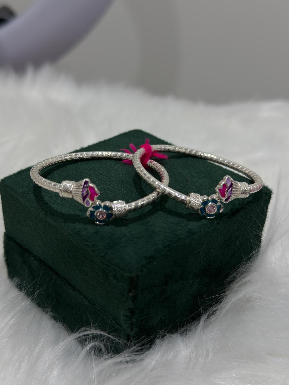PURE SILVER BABIES KANGAN BK0036
