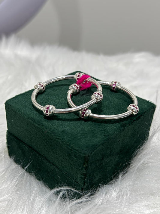 PURE SILVER BABIES KANGAN BK0040