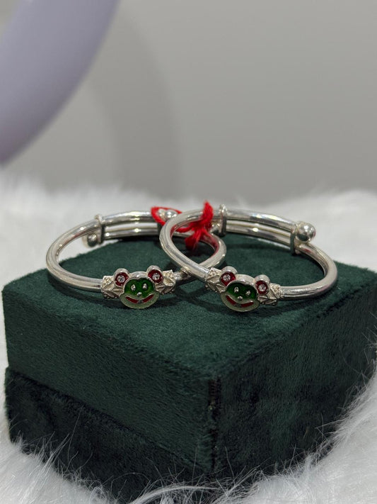 PURE SILVER BABIES KANGAN BK0044