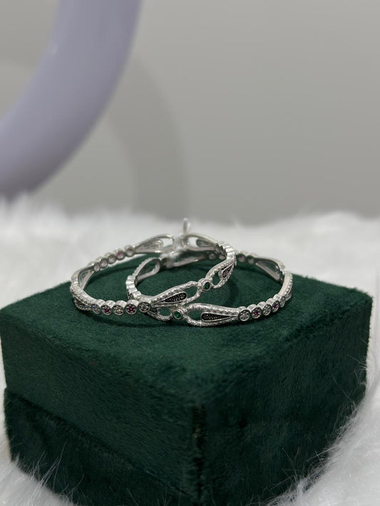 PURE SILVER BABIES KANGAN BK0046