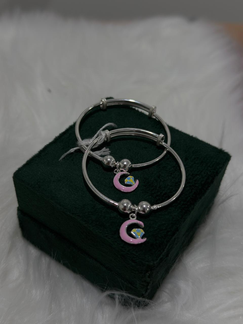 PURE SILVER  BABIES KANGAN BK0041