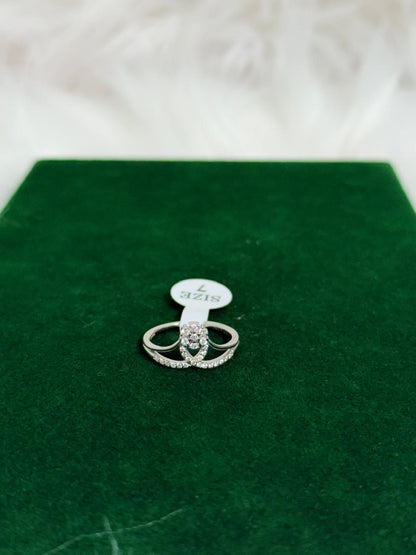 PURE SILVER WOMENS RING WR003