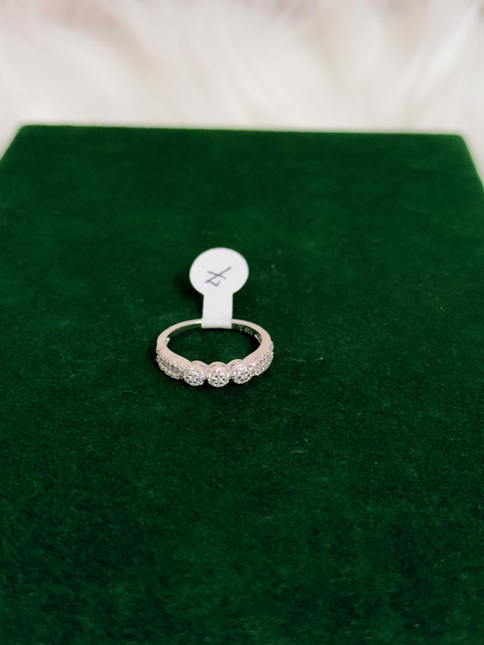 PURE SILVER WOMENS RING WR004