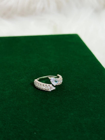 PURE SILVER WOMENS RING WR005