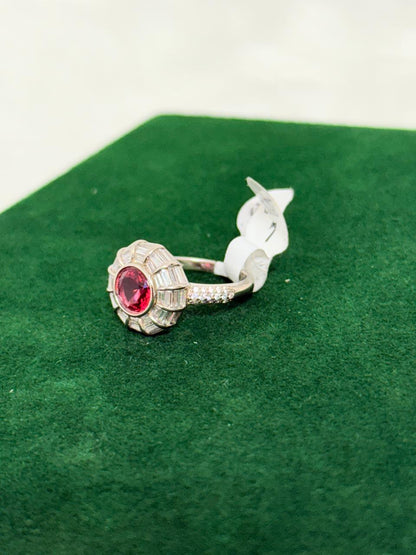 PURE SILVER WOMENS RING WR009