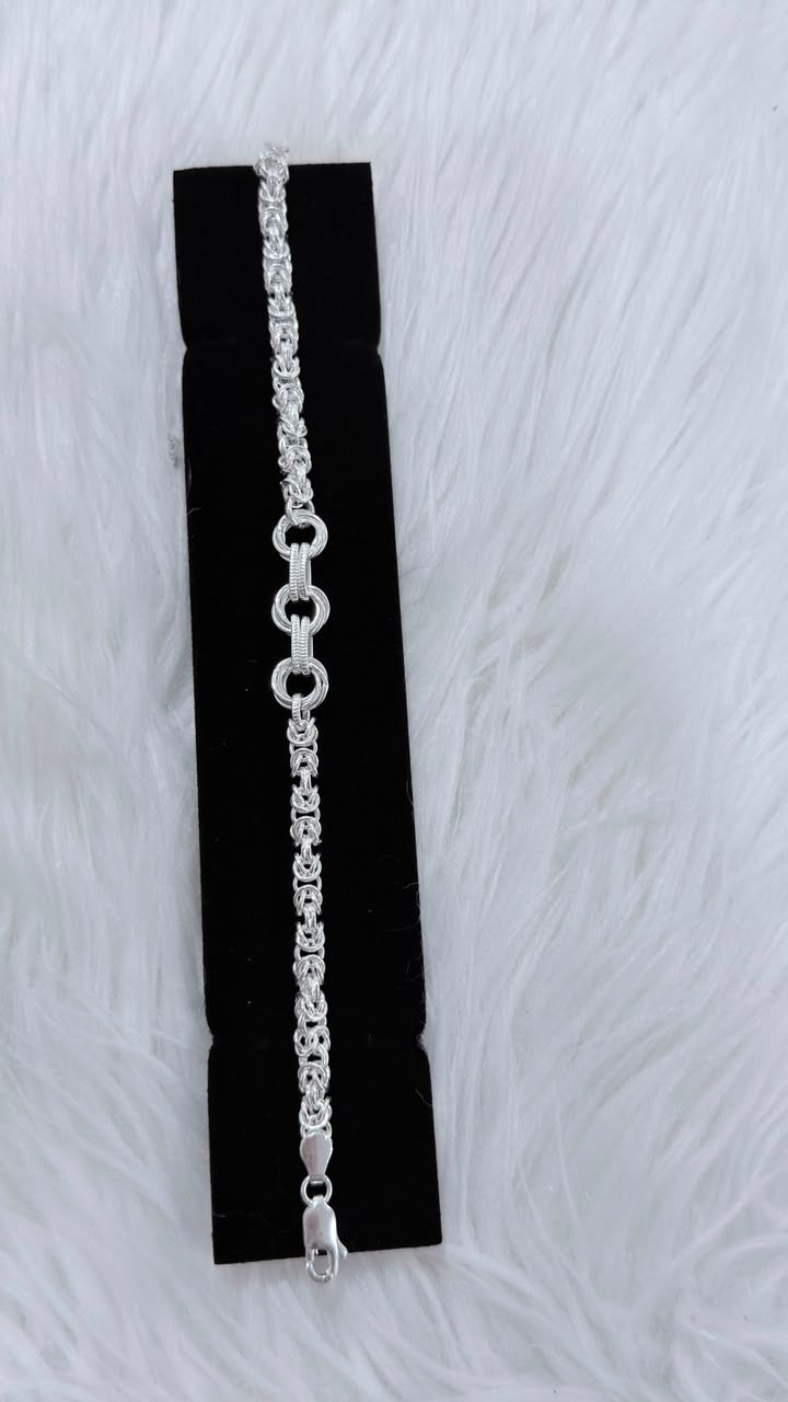 PURE SILVER MEN'S BRACELET MB004