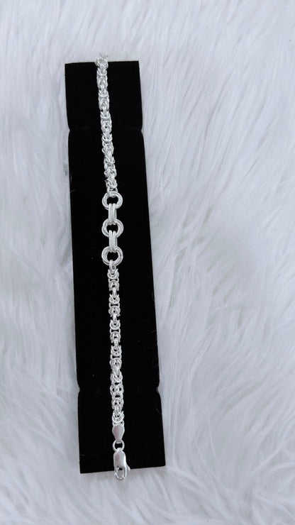 PURE SILVER MEN'S BRACELET MB004