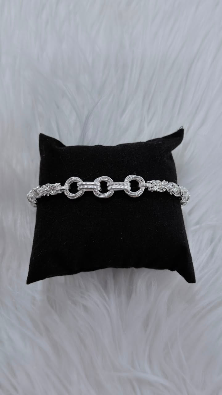 PURE SILVER MEN'S BRACELET MB004