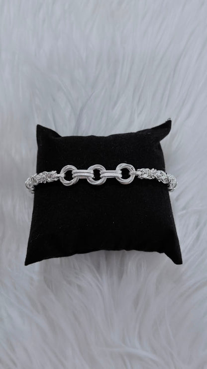 PURE SILVER MEN'S BRACELET MB004