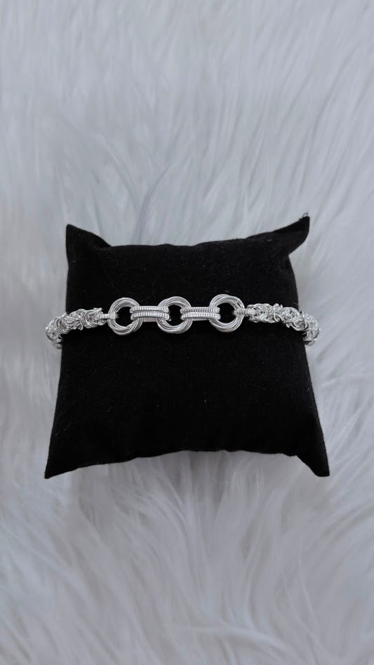PURE SILVER MEN'S BRACELET MB004