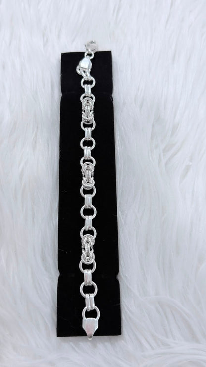 PURE SILVER MEN'S BRACELET MB0015