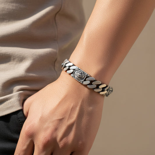 PURE SILVER MEN'S BRACELET MB007
