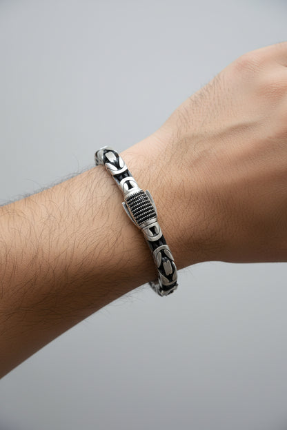 PURE SILVER MEN'S BRACELET MB009