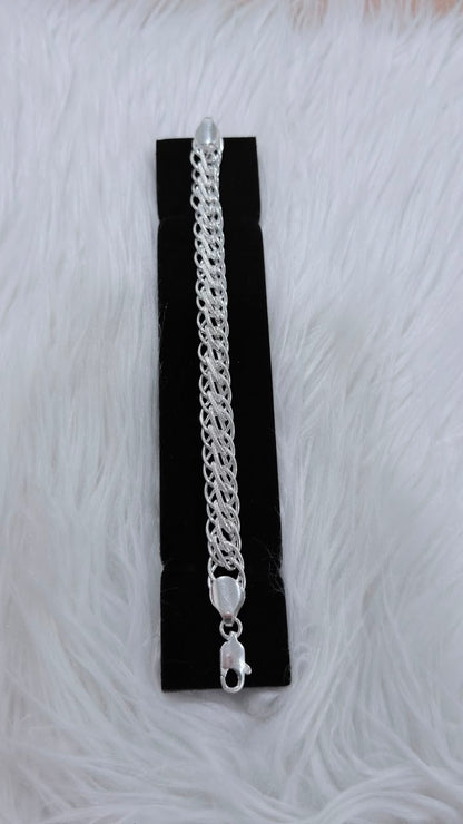PURE SILVER MEN'S BRACELET MB0014