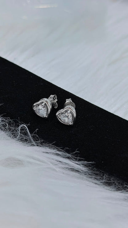 PURE SILVER GIRLISH EARRING PG008