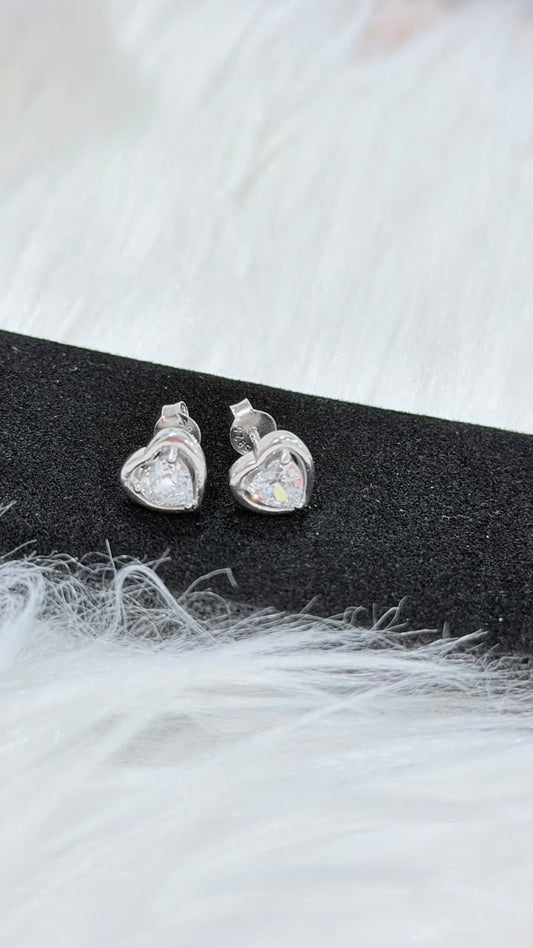 PURE SILVER GIRLISH EARRING PG008
