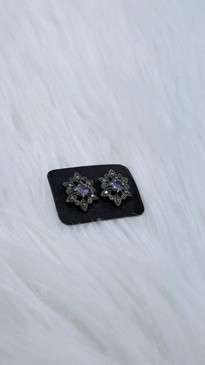 PURE SILVER GIRLISH EARRING PG0010