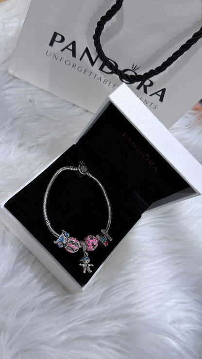 PURE SILVER PANDORA STYLE BRACELET PSB005