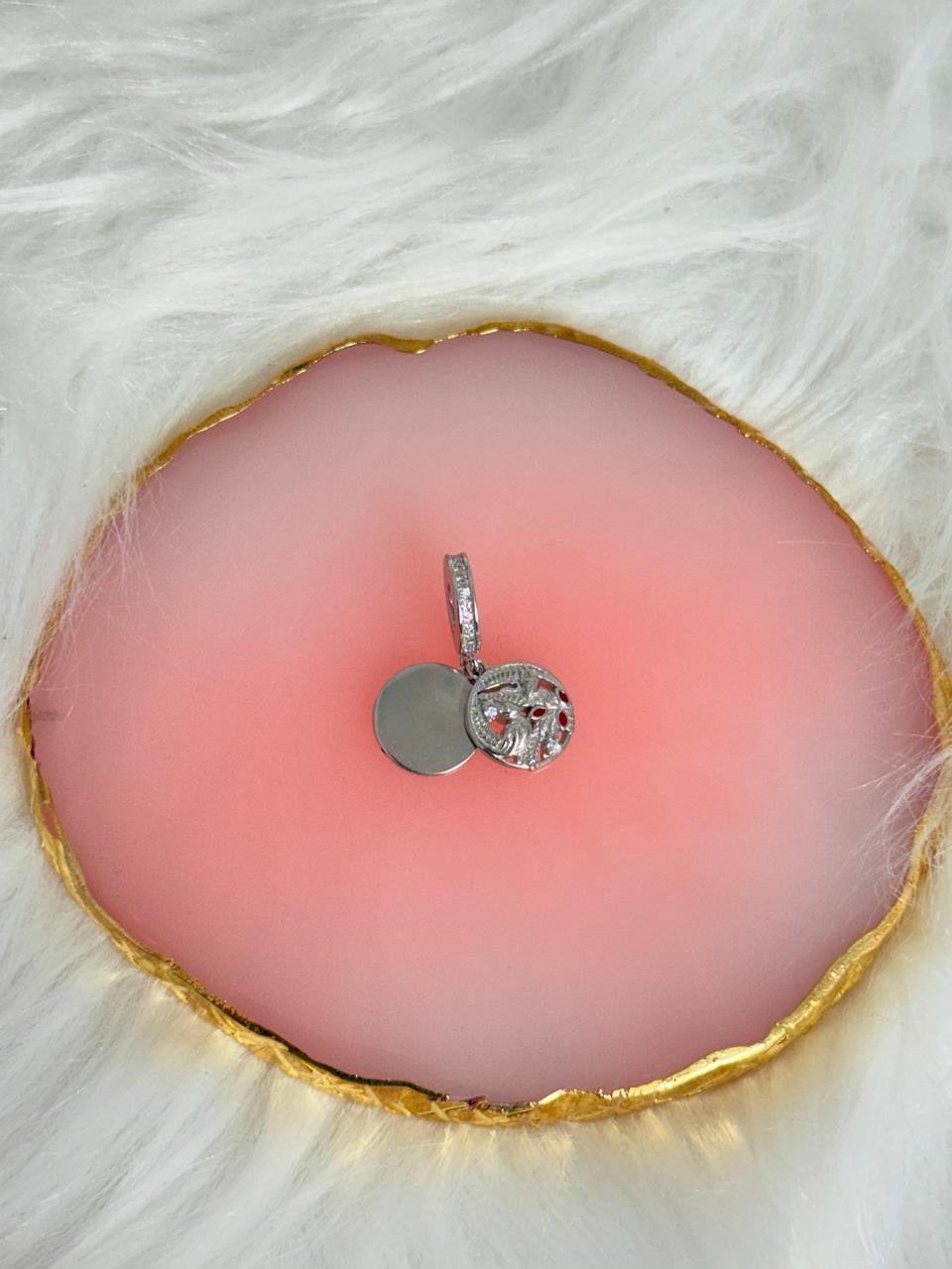 PURE SILVER PANDORA CHARM PC002