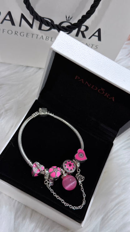 PURE SILVER PANDORA STYLE BRACELET PSB004