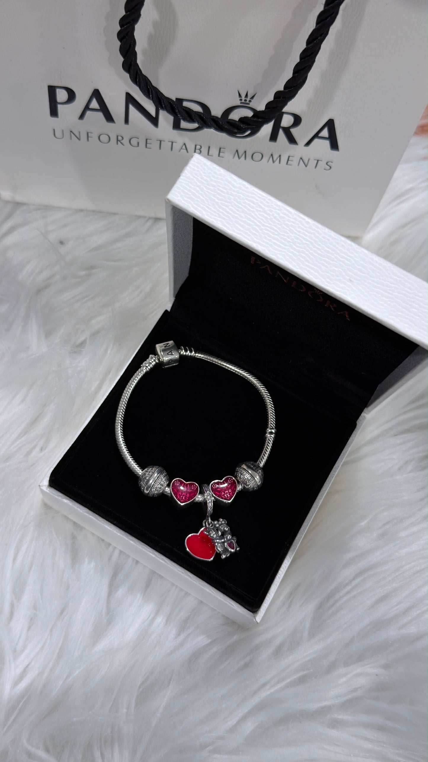 PURE SILVER PANDORA STYLE BRACELET PSB009