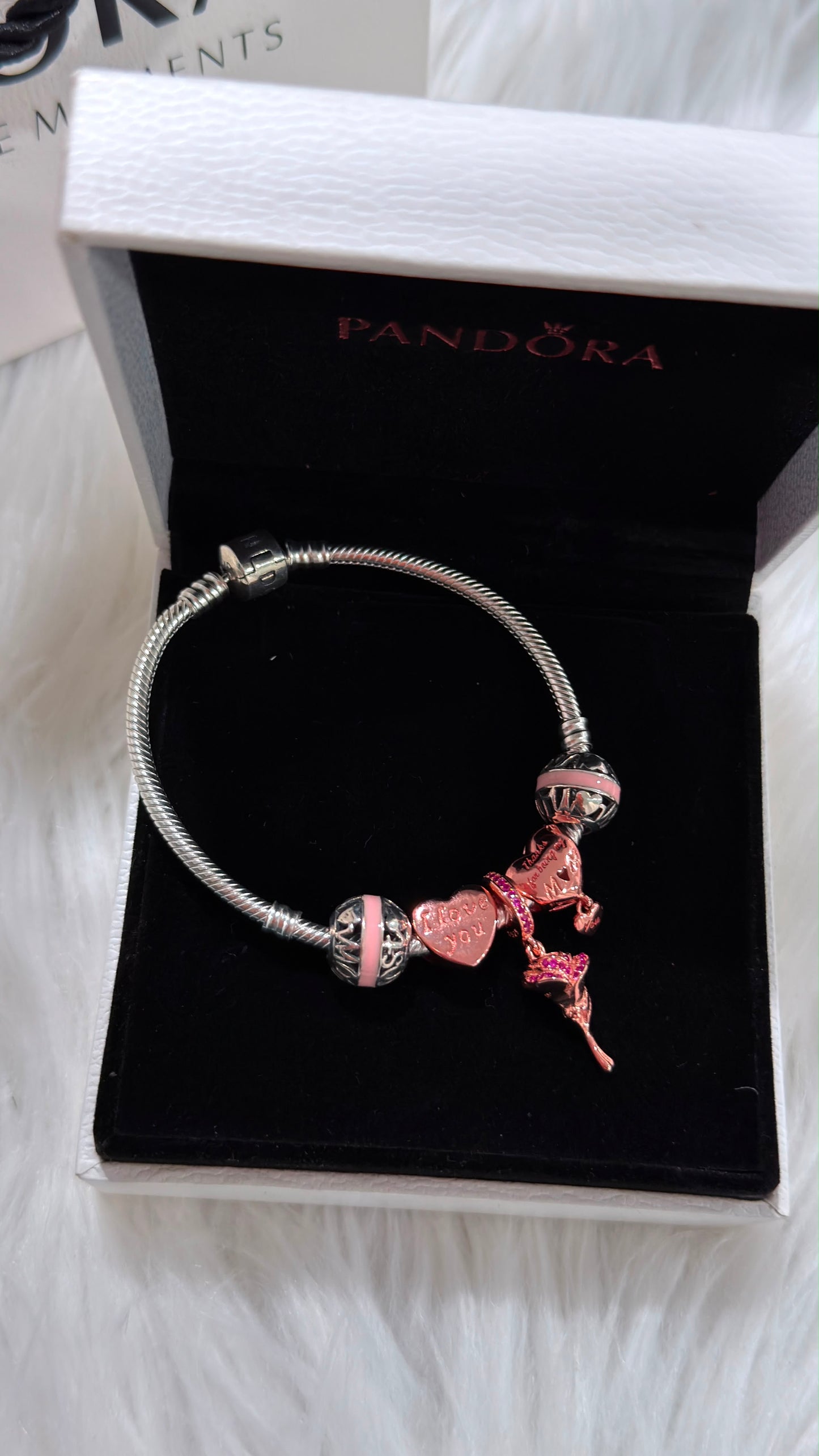 PURE SILVER PANDORA STYLE BRACELET PSB001
